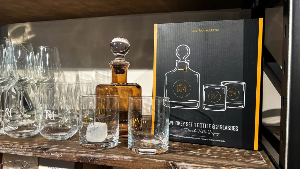 Geschenkidee Gläserset Whisky - Riviera Maison bei Living Art